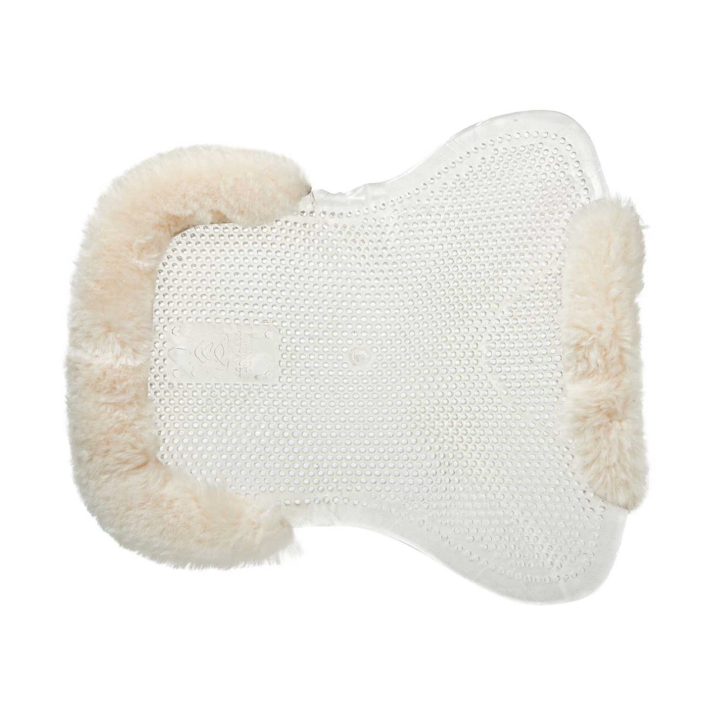 Acavallo Active Pony Gelpad en peau de mouton beige