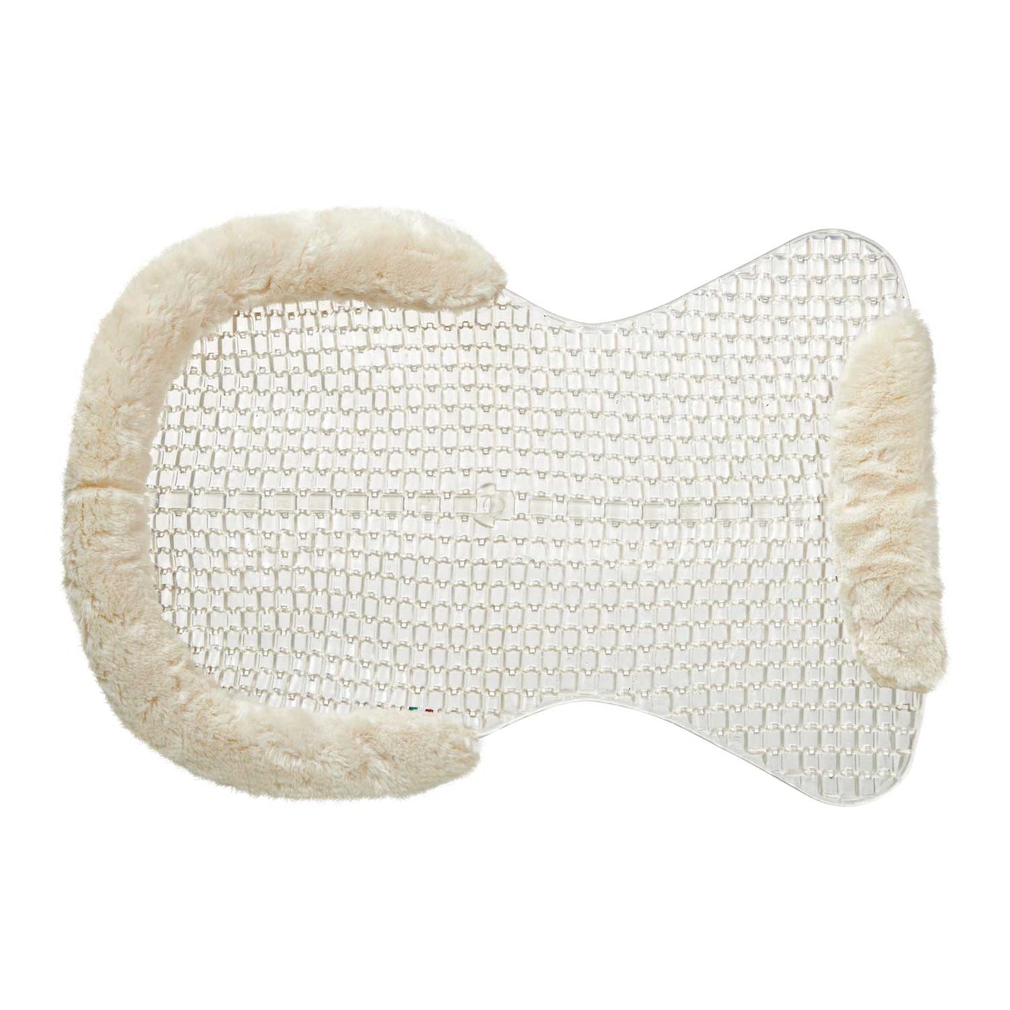 Acavallo Respira Gelpad à libération d'air avec Eco Wool beige