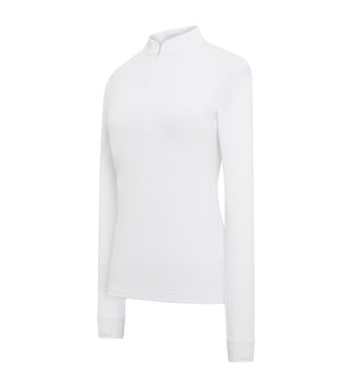 Chemise de compétition à manches longues pour femmes Samshield Aloise blanche