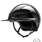 Casque d'équitation Equiline Xanto avec visière soleil Gloss Swarovski Noir