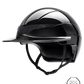 Casque d'équitation Equiline Xanto avec visière soleil Gloss Swarovski Noir