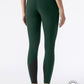 Pantalon d'équitation pour femmes Equiline genoux grip Atirk Summer Verde