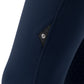 Pantalon d'équitation Equiline femme pleine adhérence taille haute Crystalef Navy