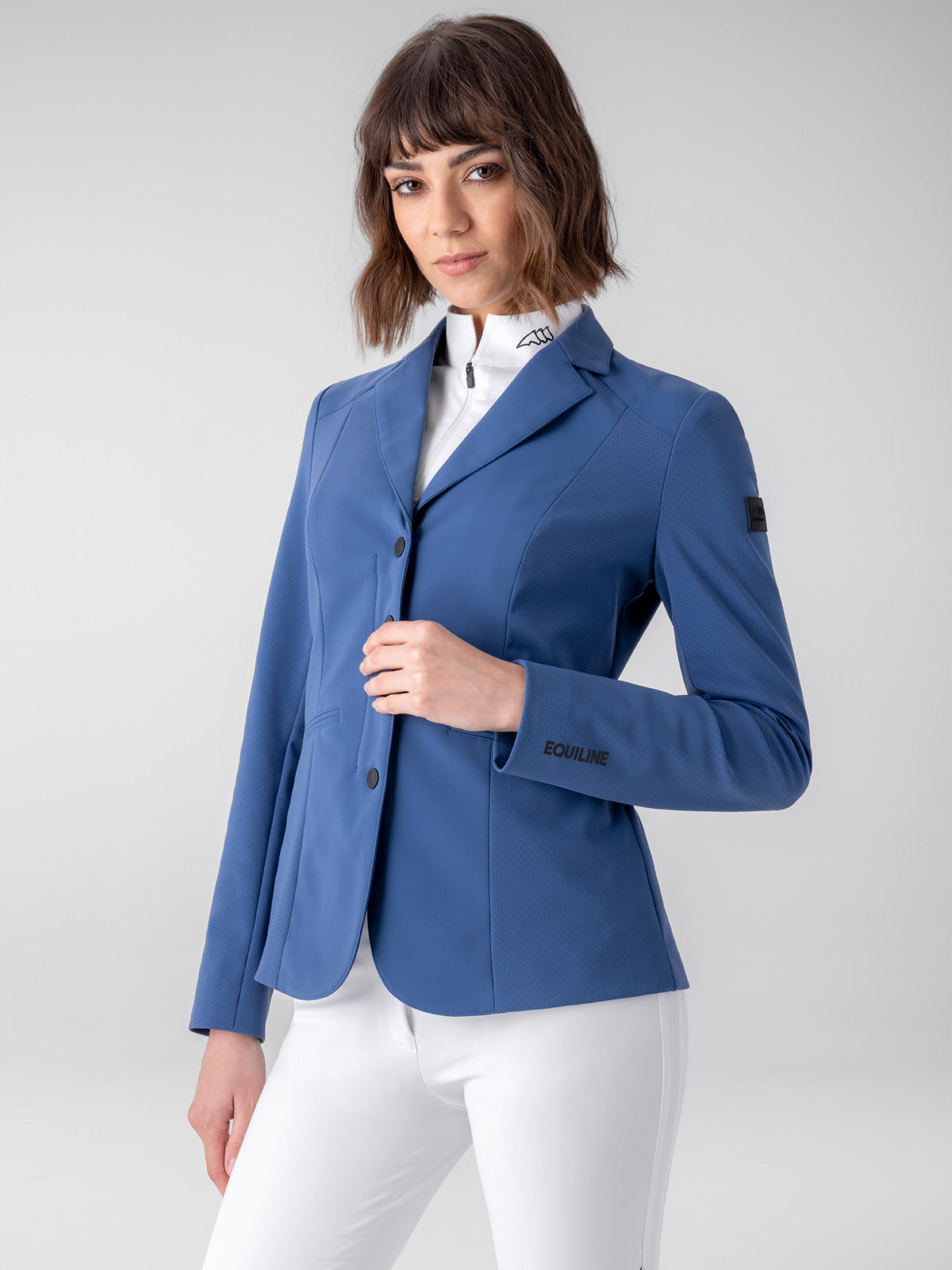 Veste de compétition Equiline pour femmes Casur Indigo