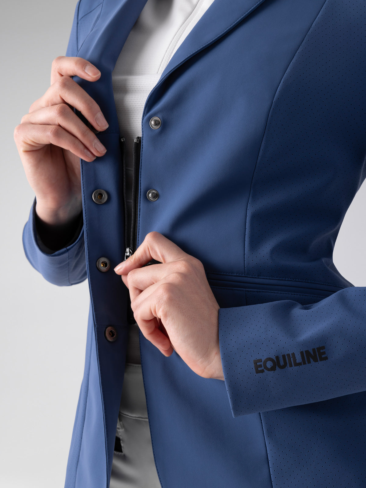 Veste de compétition Equiline pour femmes Casur Indigo