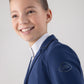 Veste de concours Equiline pour filles Ciac Navy