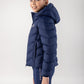Veste matelassée Equiline pour fille Navy