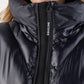 Veste d’hiver Equiline pour femme Coolbomb Glossy Noir