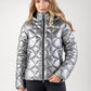 Veste d’hiver Equiline pour femme Gasic Argento