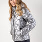 Veste d’hiver Equiline pour femme Gasic Argento