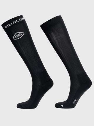 Chaussettes d'équitation Equiline Culc Noir