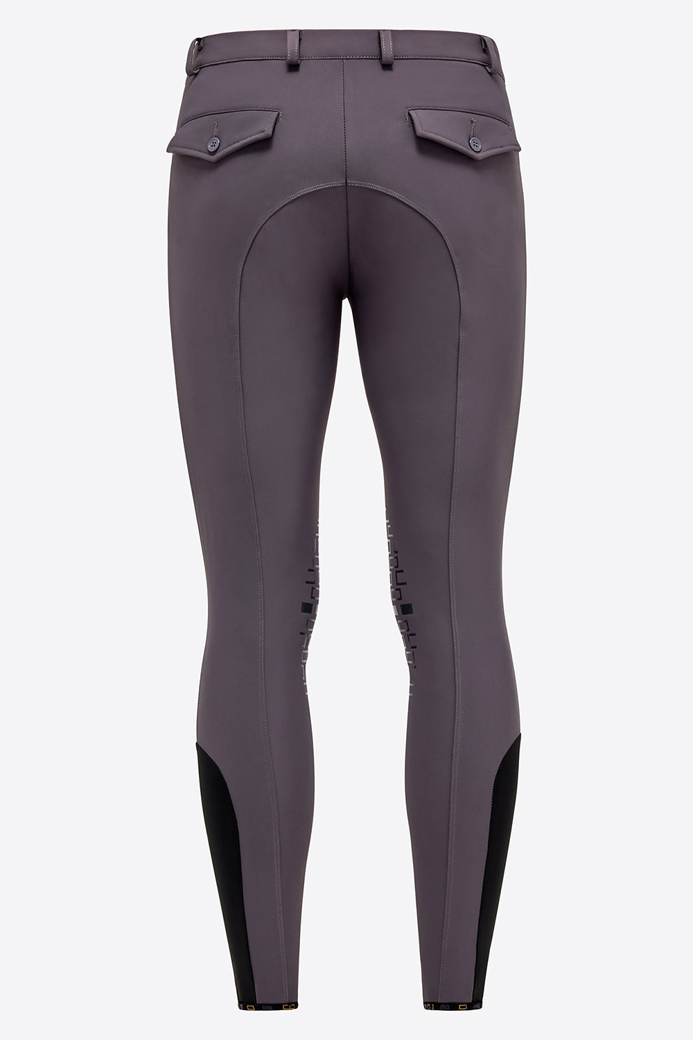 Pantalon d'équitation RG avec grip aux genoux pour hommes gris