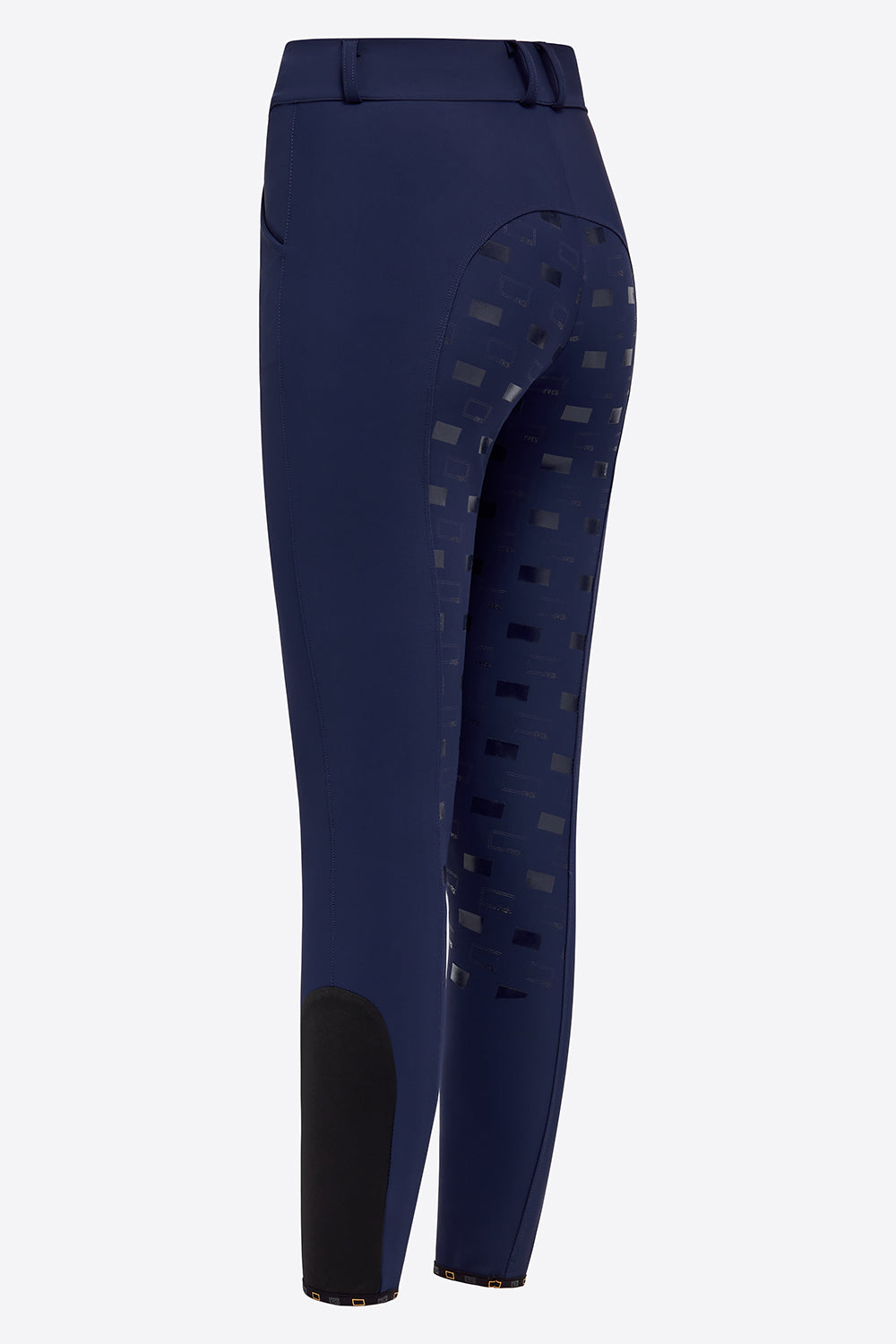 Pantalon d'équitation RG full grip pour femmes avec taille haute Bleu vif