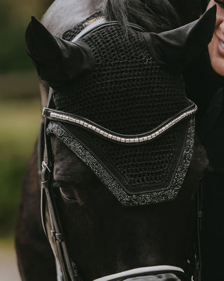 Kentucky Horsewear Vliegenmuts Wellington Glitter Stone Soundless