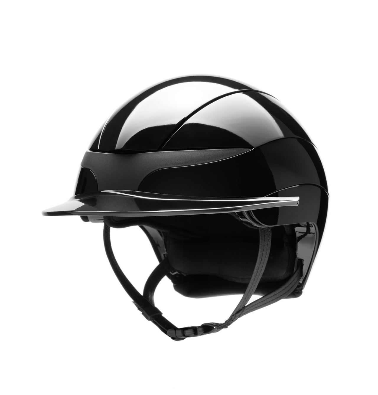 Casque d'équitation Equiline Xanto Gloss Noir