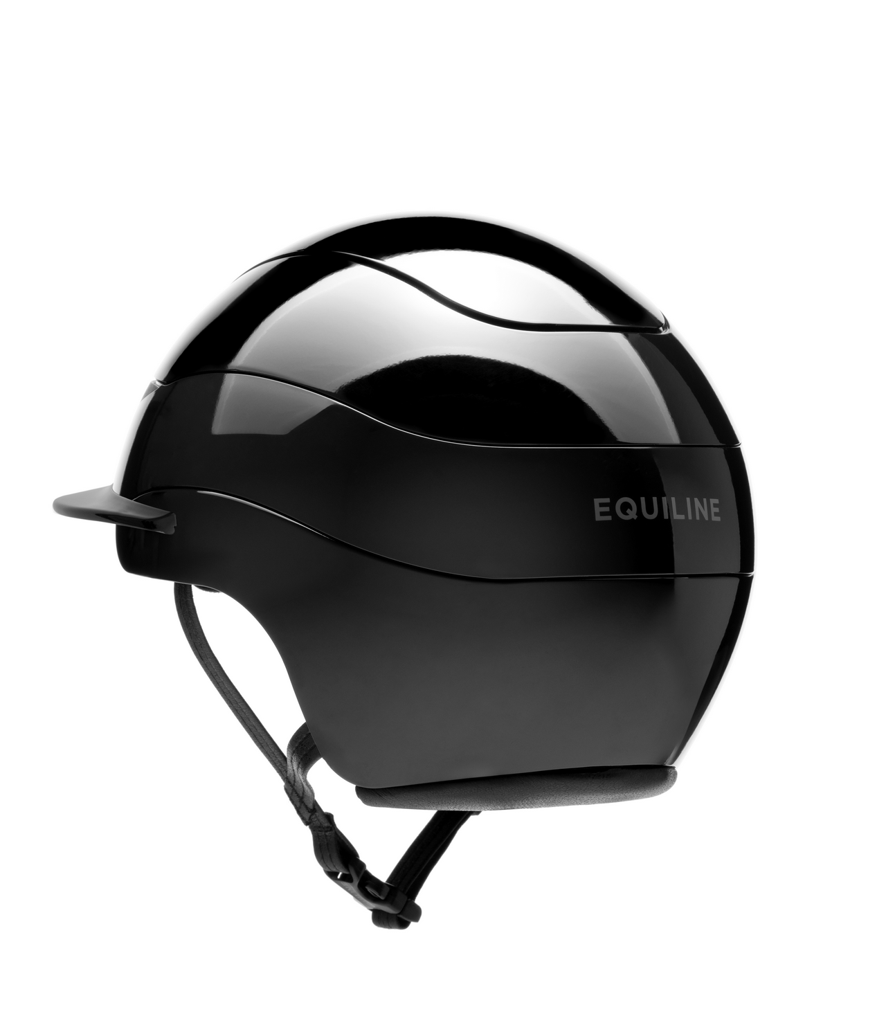 Casque d'équitation Equiline Xanto Gloss Noir