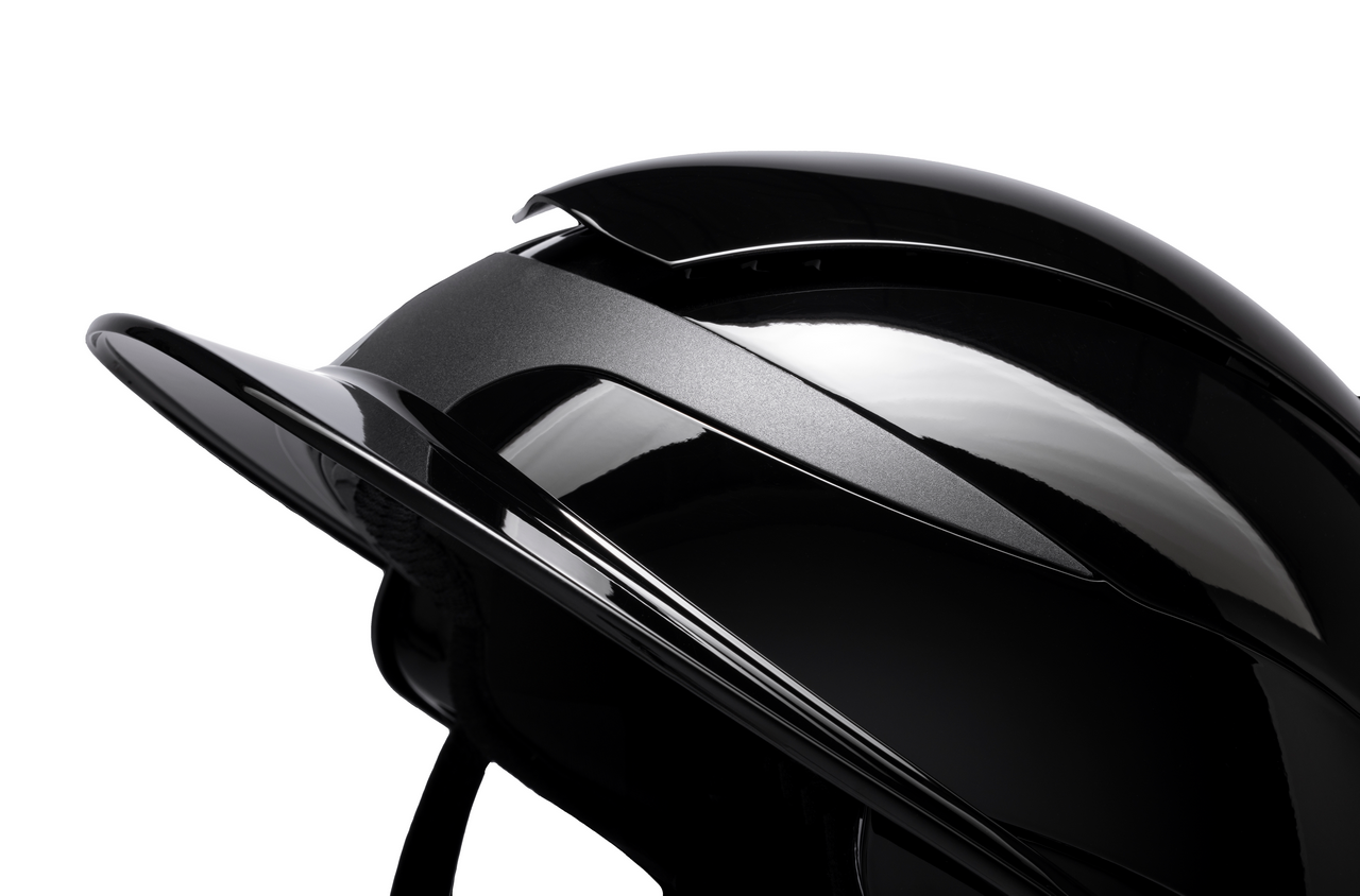 Casque d'équitation Equiline Xanto Gloss Noir