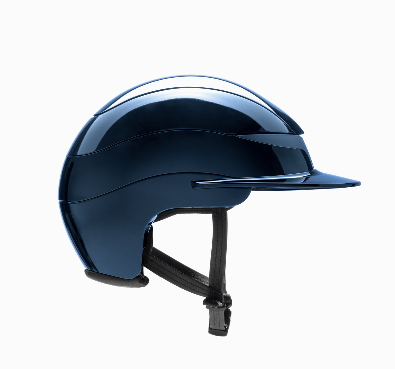 Casque d'équitation Equiline Xanto Gloss Navy