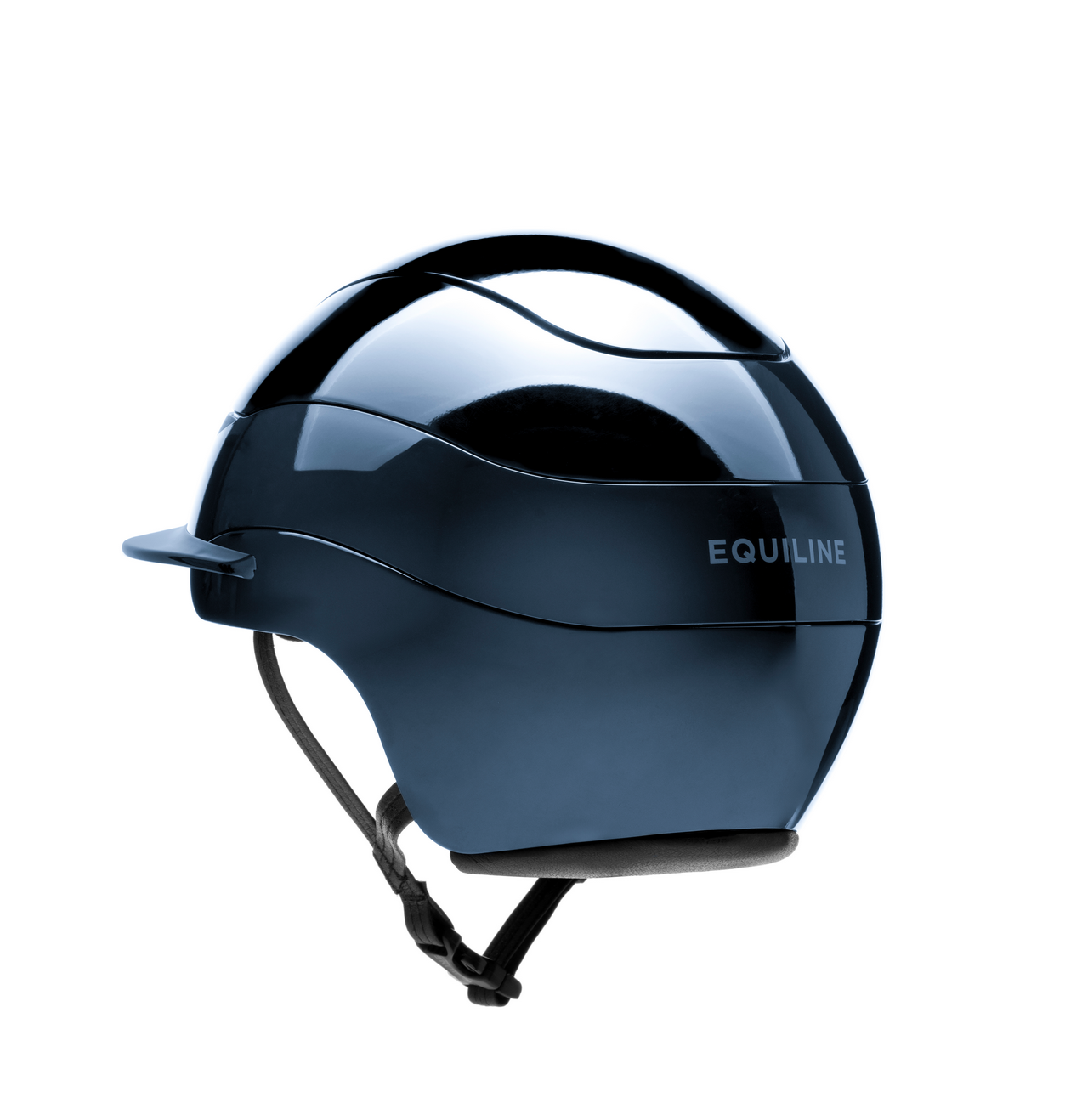 Casque d'équitation Equiline Xanto Gloss Navy