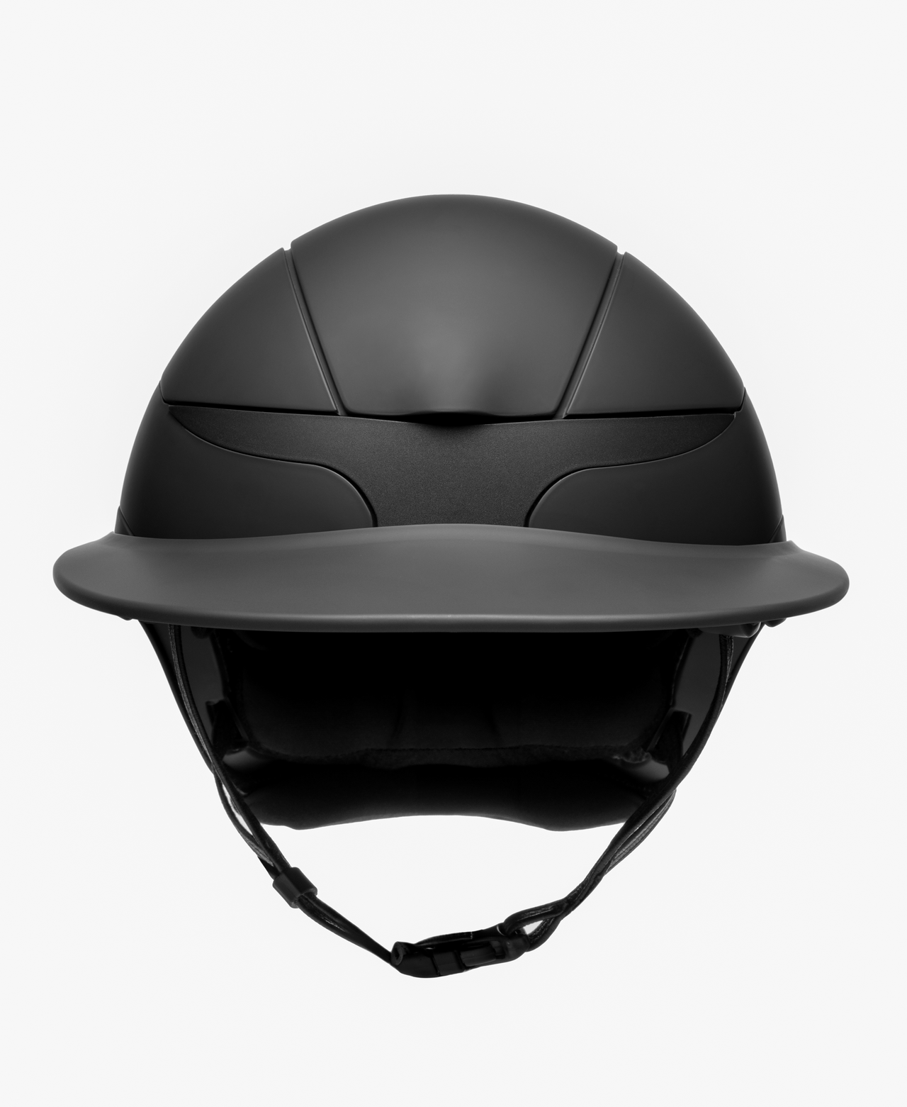 Casque d'équitation Equiline Xanto avec visière soleil noir