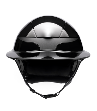 Casque d'équitation Equiline Xanto avec visière soleil Gloss Noir