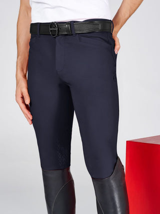 Pantalon d'équitation pour hommes Vestrum à grip aux genoux San Diego marine