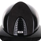 Casque Kep Italia Cromo 2.0 Polish Polo Noir Suede Insert Beige Jugulaire