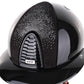 Casque Kep Italia Cromo 2.0 Polish Polo Noir  Shaded Silver Insert Beige Jugulaire