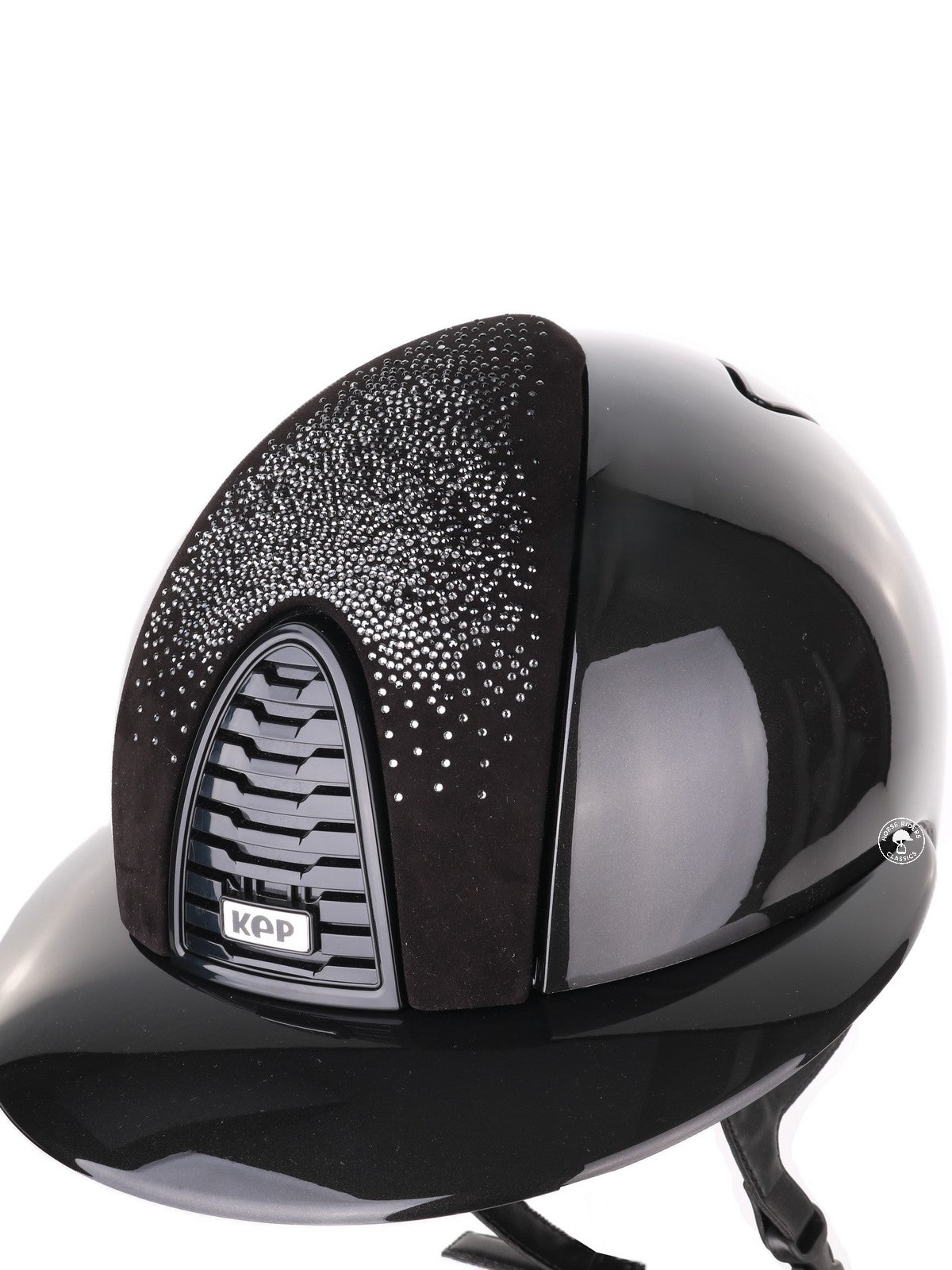 Casque Kep Italia Cromo 2.0 Shine Polo Noir RAW Frame Shaded Silver Insert