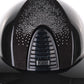 Casque Kep Italia Cromo 2.0 Shine Polo Noir RAW Frame Shaded Silver Insert Beige Jugulaire