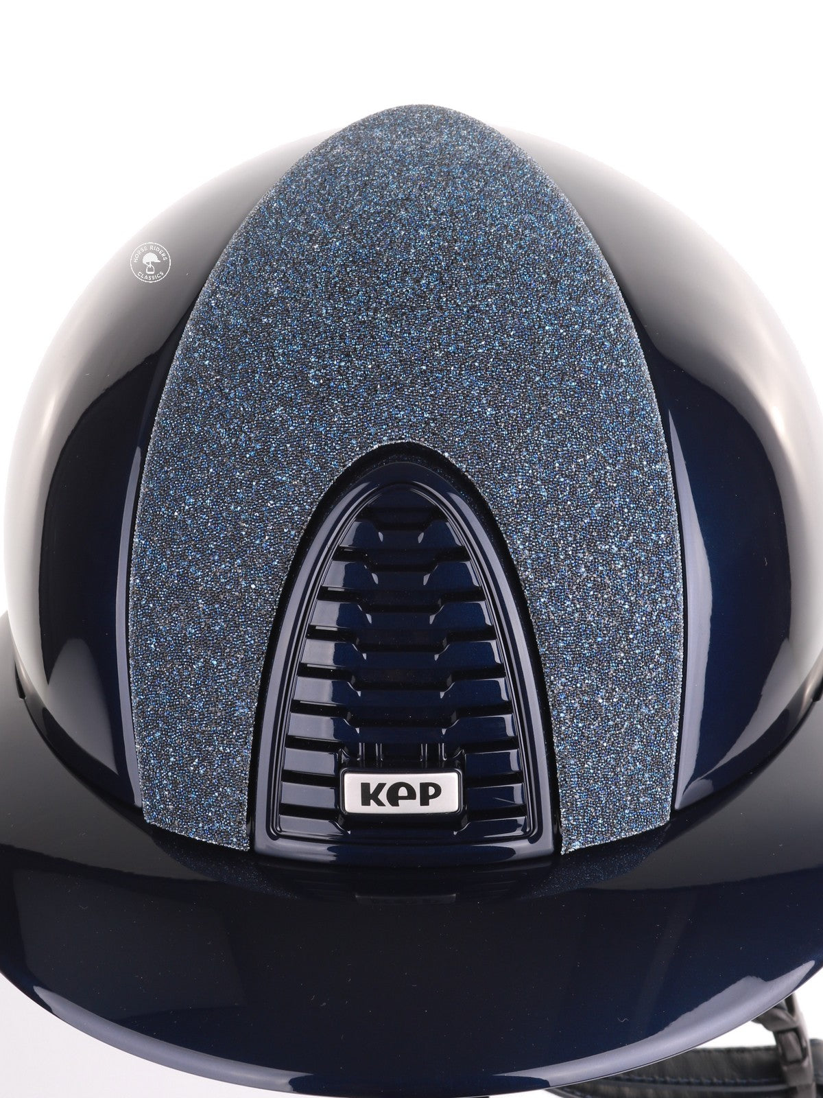 Kep Italia Paardrijhelm Cromo 2.0 Polish Polo Klep Blauw Vanity Insert