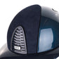 Casque Kep Italia Cromo 2.0 Shine Polo Bleu RAW Frame Suede Blue Insert Beige Jugulaire