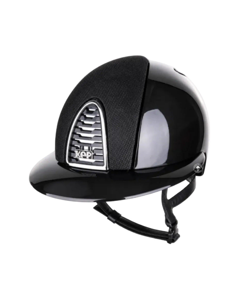 Casque Kep Italia Cromo 2.0 Shine Polo Noir Chrome Mirror Frame Luminor Insert