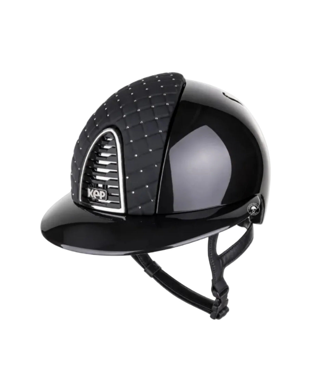 Casque Kep Italia Cromo 2.0 Shine Polo Noir Chrome Mirror Frame Milano Cross Insert