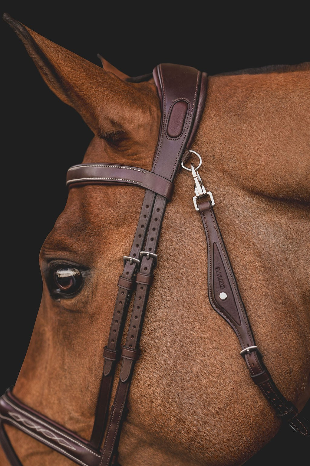 Equiline Hoofdstel Anatomisch smal gecombineerde neusriem
