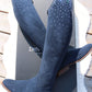 De Niro bottes d’équitation Bellini Custom Camoscio Blue 39 MA M