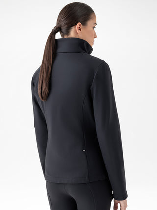 Veste softshell compatible airbag Equiline pour femme Entrec Noir