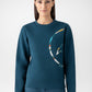 Equiline sweatshirt à col rond femme Ezzy Legion Blue