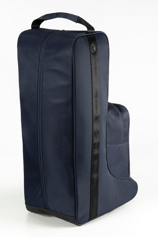 Bottes et sac de casque Equiline étanches Egid bleu