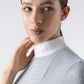 Chemise de compétition Equiline à manches courtes pour femmes Eolka Artic Ice