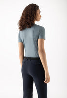 Equiline Trainingspolo Dames Korte Mouwen Cooling Fabric Eqcresty Forest Green