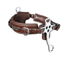 TRUST Hackamore zilveren gespen Bruin