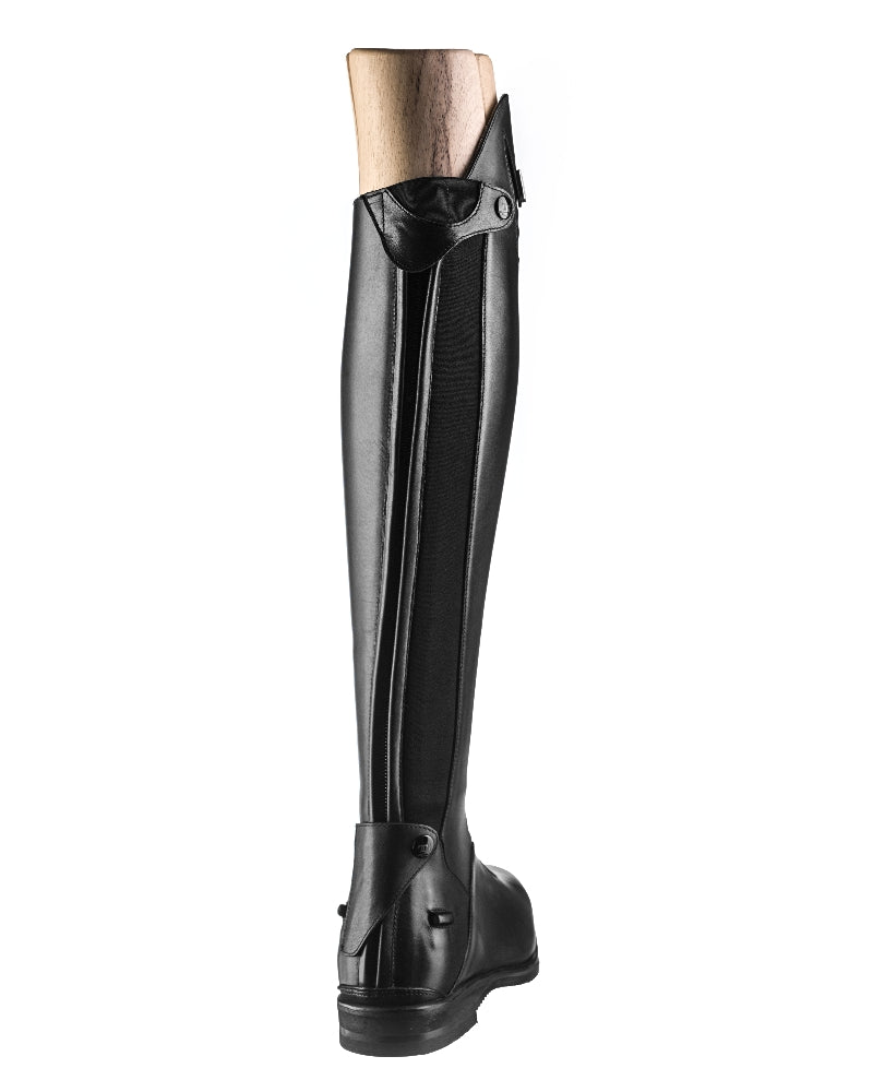 Bottes d'équitation Tucci en cuir de veau Harley noires taille 36