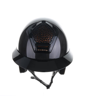 Casque Freejump Voronoï avec protection des tempes en carbone gloss bronze noir