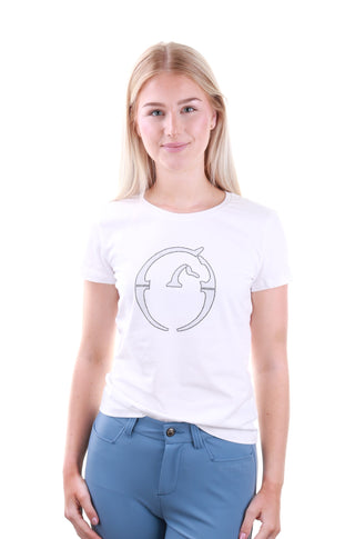 T-shirt à manches courtes pour femmes Vestrum Cecina blanc