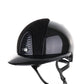 Casque Kep Italia Cromo 2.0 Shine Polo Noir RAW Frame Suede Insert