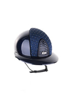 Kep Italia Paardrijhelm Cromo 2.0 Polish Polo Klep Blauw Milano Blue Cross Insert