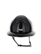 Kep Italia Paardrijhelm Cromo 2.0 Polish zwart Polo klep Milano Black Street insert