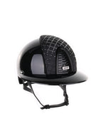 Kep Italia Paardrijhelm Cromo 2.0 Polish zwart Polo klep Milano Black Street insert