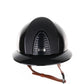 Casque Kep Italia Cromo 2.0 Shine Polo Noir RAW Frame Star Insert Beige Jugulaire
